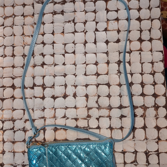 Caroline Hill  Aqua blue Clutch body bag - Picture 10 of 12